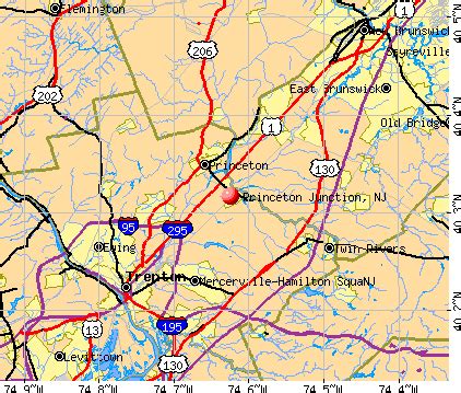 Princeton Junction New Jersey Nj 08550 Profile Population Maps