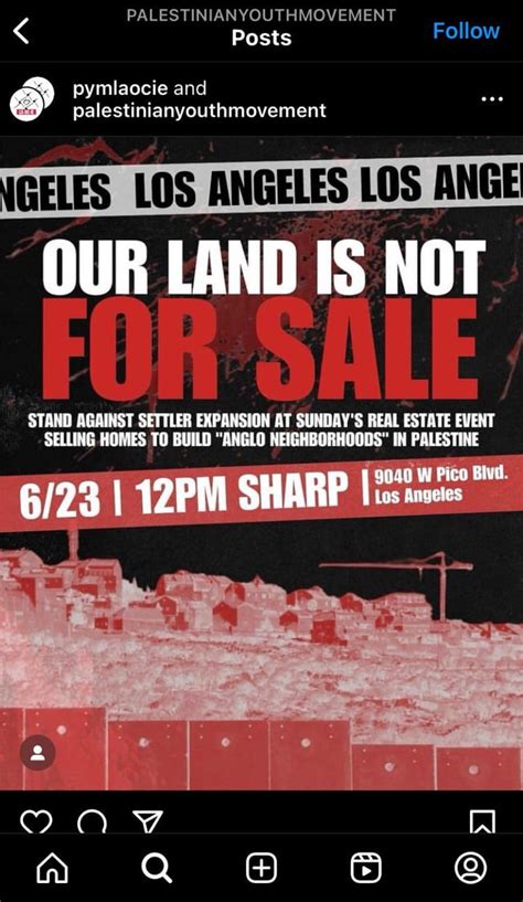 Pro Palestinian Protest On Pico Robertson In La R Jewish Pro Palestinian Protest On Pico Robertson In La R Jewish