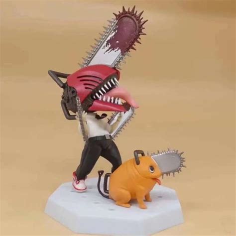 Promo Wcf Chibi Denji Chainsaw Man With Dog Podium Cute Statue Figure Promo Wcf Chibi Denji Chainsaw Man With Dog Podium Cute Statue Figure