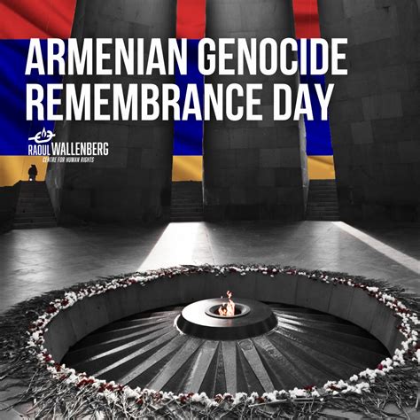 Protest At The Armenian Genocide Remembrance Day In Front Of The