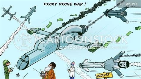Proxy Warfare Cartoons And Comics Funny Pictures From Cartoonstock