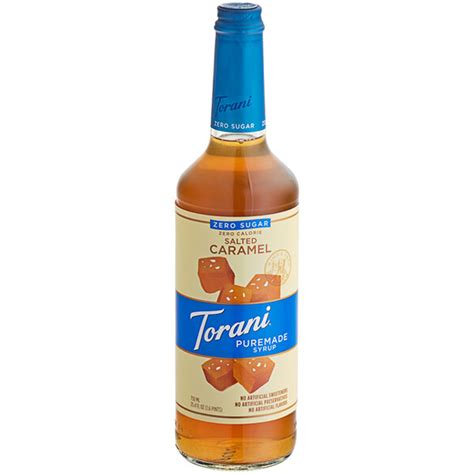 Puremade Zero Sugar Caramel Syrup Torani