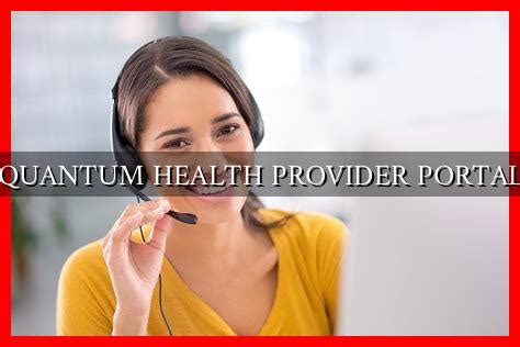 Quantum Health Provider Portal