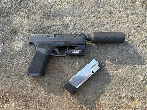 Quiet Confidence Springfield Hellcat Pro Osp And Banish 9K Suppressor Shootingsavvy Com