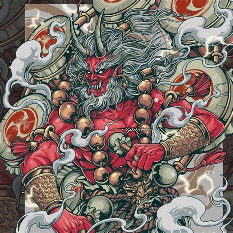 Raijin Tattoos And The Meaning Behind Them Japanese Tattoo Body Suit