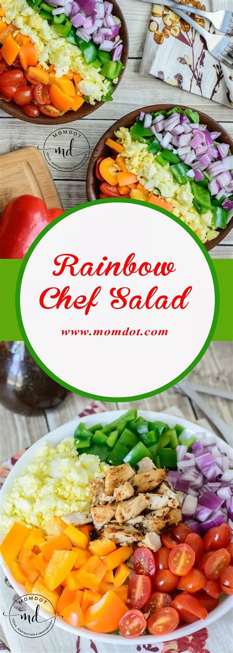 Rainbow Chef Salad Recipe Momdot