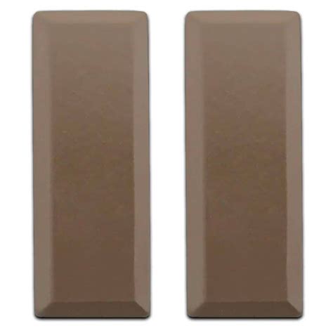 Rank Second Lieutenant Subdued Brown Metal