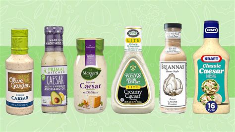 Ranking Store Bought Caesar Dressing From Worst To Best