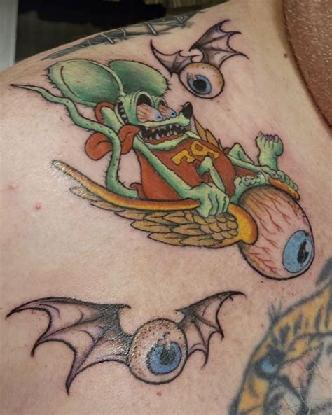 Rat Fink Tattoo Eye Catssaad
