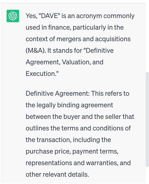 Rc Tweet About Dave Taken From Twitter The Dave Acronym Is A