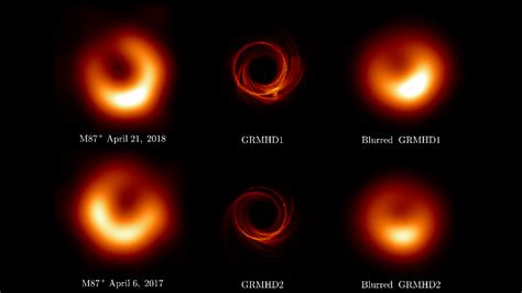 Real Black Holes From Space