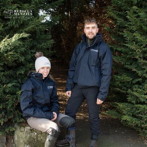 Rebecca Menzies Branded Waterproof Bomber Jacket