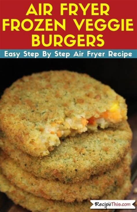 Recipe This Air Fryer Morning Star Veggie Burger