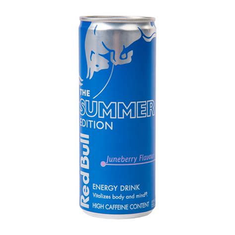 Red Bull Juneberry Flavoured Summer Edition 4 X 250 Ml Cans Red Bull Juneberry Flavoured Summer Edition 4 X 250 Ml Cans