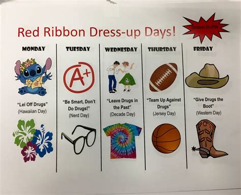Red Ribbon Week Amber Pocasset Public Schools