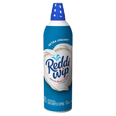 Reddi Wip Extra Creamy Dairy Whipped Topping 13 Oz The Fresh Grocer