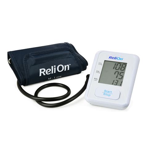 Relion Blood Pressure Monitor: Readings You Can Rely On