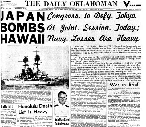 Remembering Pearl Harbor 10 Front Pages Following The Attack On Pearl Remembering Pearl Harbor 10 Front Pages Following The Attack On Pearl