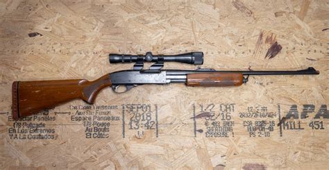 Remington 760 Gamemaster 30 06 Pump Action Police Trade In Rifle W