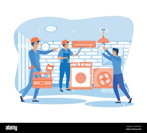 Repairer Stock Vector Images Alamy