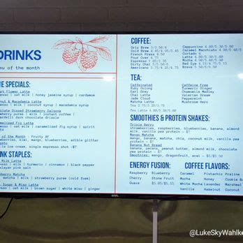 Retro Eighth Coffee Amp Acai In Manitowoc Fruit Bowls Specialty Drinks