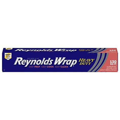 Reynolds Wrap Heavy Duty Aluminum Foil 50 Square Feet 16 6 Yards X 12