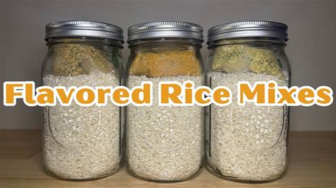 Rice Mixes