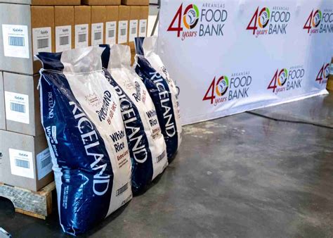Riceland Foods Donates 42 500 Lbs Of Rice To The Arkansas Foodbank For
