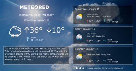 Ripon Wi Weather 14 Days Meteored Us