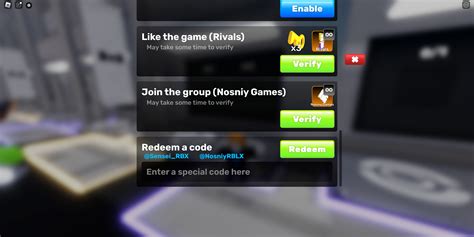 Rivals Codes Roblox