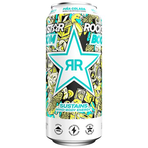 Rockstar Pina Colada Energy Drink 16 Oz Cans 24 Walmart Com Rockstar Pina Colada Energy Drink 16 Oz Cans 24 Walmart Com