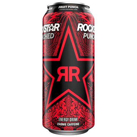 Rockstar Punched Fruit Punch Energy Drink Rockstar Punched Fruit Punch Energy Drink