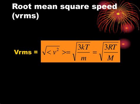 Unlocking the Secrets of Root Mean Square Speed: Essential Insights for Science Enthusiasts