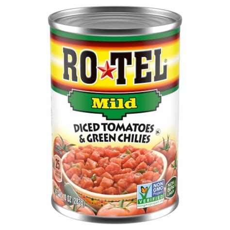 Rotel Mild Diced Tomatoes And Green Chilies 10 Oz King Soopers