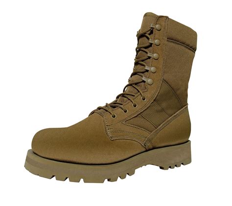 Rothco G I Type Sierra Sole Tactical Boots Coyote Brown 6 Regular Rothco G I Type Sierra Sole Tactical Boots Coyote Brown 6 Regular