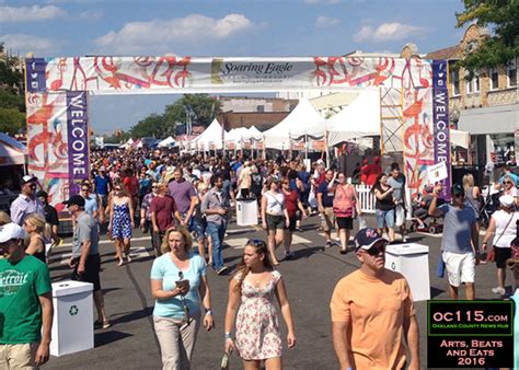 Royal Oak Celebrates Arts Beats And Eats Oakland County Times