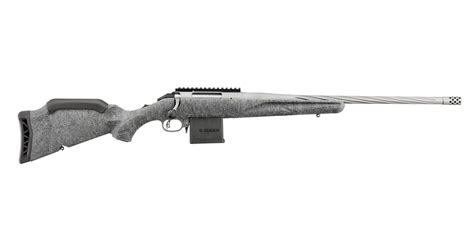 Ruger American Gen Ii 204 Ruger Bolt Action Rifle With Gray Splatter Ruger American Gen Ii 204 Ruger Bolt Action Rifle With Gray Splatter