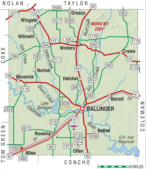 Runnels County Tx Almanac Runnels County Tx Almanac