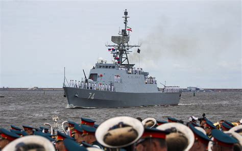 Russian Navy Marks 325Th Anniversary With Iranian Ships Taking Part In