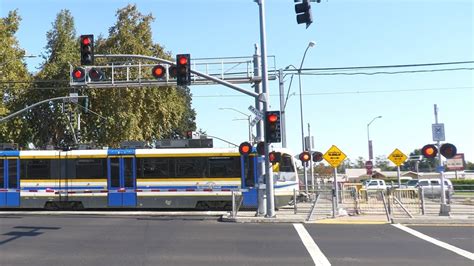 Sacrt 223 Richards Blvd Railroad Crossing Sacramento Cal Youtube