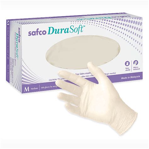 Safco Durasoft Latex Glove 100 Box