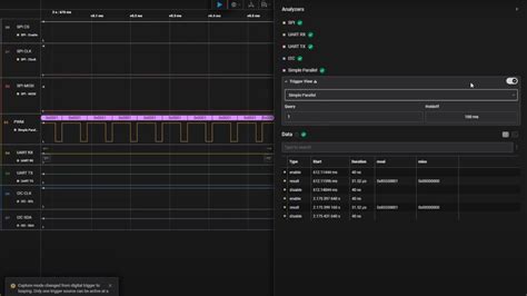 Saleae Logic Analyzer Normal Trigger Mode Workaround R Embedded