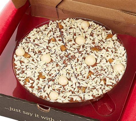 Salted Caramel Chocolate Pizza Seven Inch By The Gourmet Chocolate
