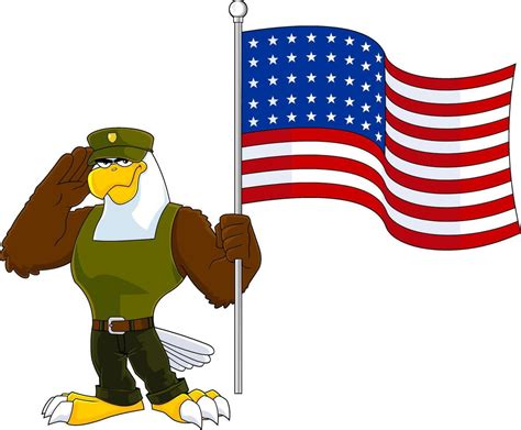 Salute Flag Eagle Clip Art 47 Thousand Cartoon Eagle Royalty Free Salute Flag Eagle Clip Art 47 Thousand Cartoon Eagle Royalty Free
