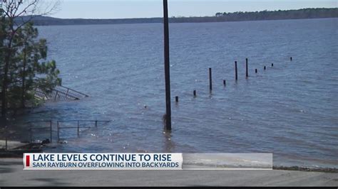 Sam Rayburn Water Level 5 Things You Must Know Before You Go