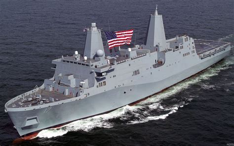 San Antonio Class Lpd Amphibious Transport Dock Ship Us Navy