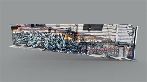 San Francisco Lower Haight Mural Download Free 3D Model By Emm