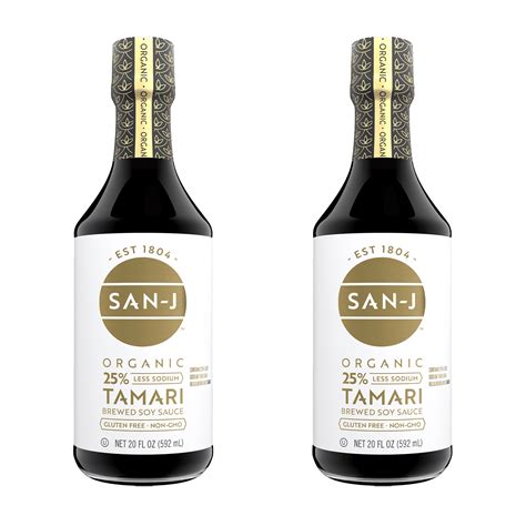 San J Organic Tamari Wheat Free Soy Sauce 10 Oz Target