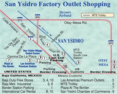 San Ysidro Is Home To 4 Factory Outlet Centers San Diegan