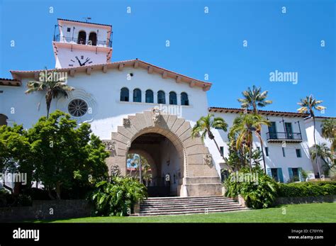 Santa Barbara California Usa Stock Photo Alamy